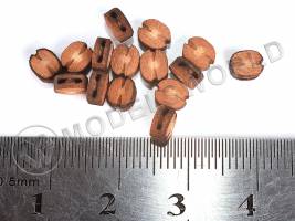 Блок одношкивный 5 мм, груша, 10 шт