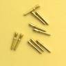 Нагель точеный 8 мм, латунь, 10 шт
