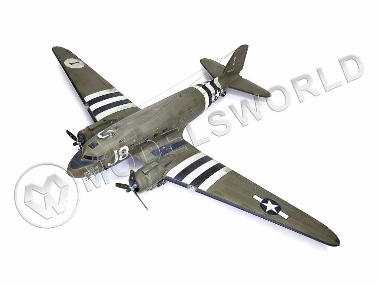 Готовая модель Самолет Douglas C-47 Skytrain в масштабе 1:48 - фото 1