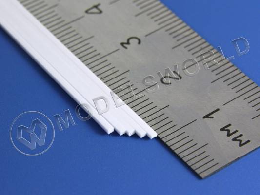 Полоска пластиковая 0.75х1.0 мм, 10 шт