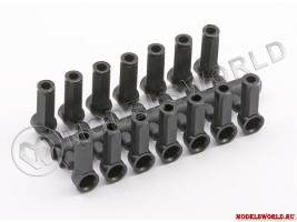 Наконечники шаровых, закрытые - пластик, 14 шт