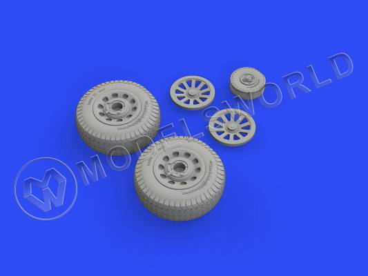 Дополнение для P-51D колёса, Eduard. Масштаб 1:48