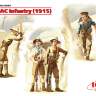 Фигуры Пехота АНЗАК (1915 г.). Масштаб 1:35