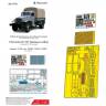 Фототравление для Chevrolet G7107 базовый набор, ICM. Масштаб 1:35