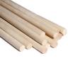 Комплект круглая заготовка, береза. Диаметр 11 мм, длина 50 см, 20 шт