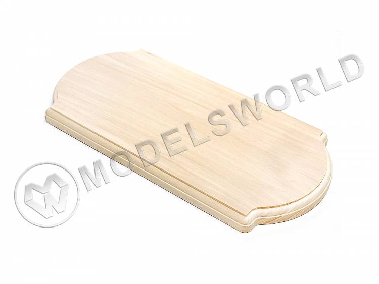 Основание овальное 400х200 мм, липа - фото 1