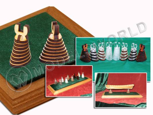 Держатель модели,берёза , 49мм, 1 шт.