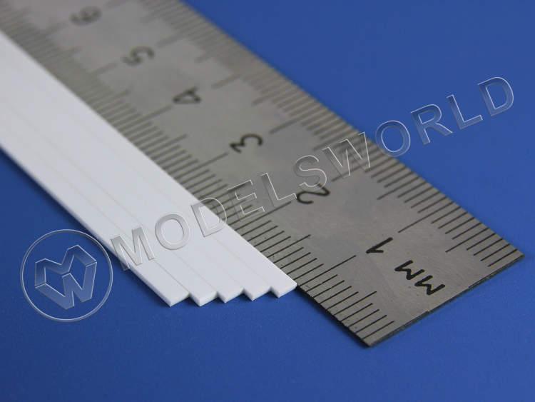 Полоска пластиковая 0.75х1.5 мм, 10 шт - фото 1