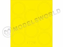 Окрасочная маска для колес T-34/76, ICM. Масштаб 1:35