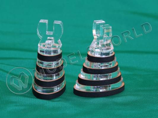 Держатель модели,груша/оргстекло , 49мм, 1 шт.