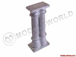 Колонна металл 24 мм, 2 шт.