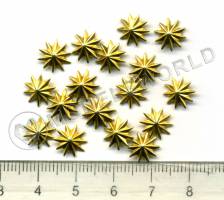 Декоративный элемент, звезда, металл, 1 шт.