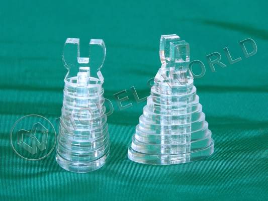 Держатель модели,оргстекло , 49мм, 1 шт