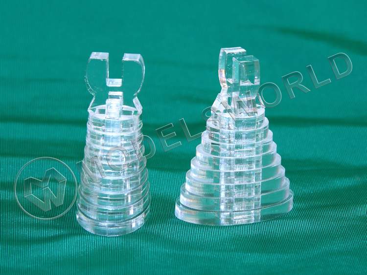 Держатель модели,оргстекло , 49мм, 1 шт - фото 1