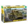 Склеиваемая пластиковая модель Американский средний танк М4А2 (76) W «Шерман». Масштаб 1:35