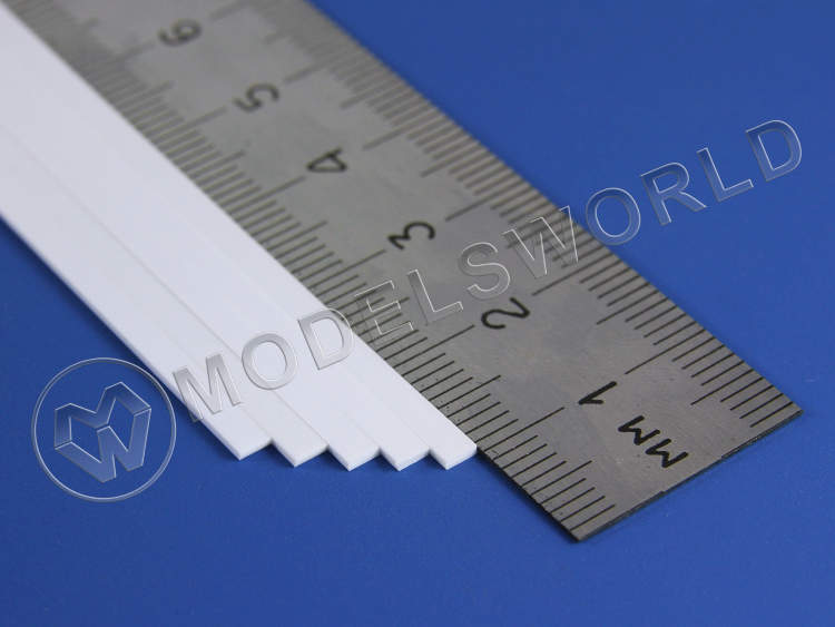 Полоска пластиковая 0.75х2.5 мм, 10 шт - фото 1