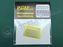 Фототравление набор решеток на Автомобиль 233014 Тигр, Звезда. Масштаб 1:35