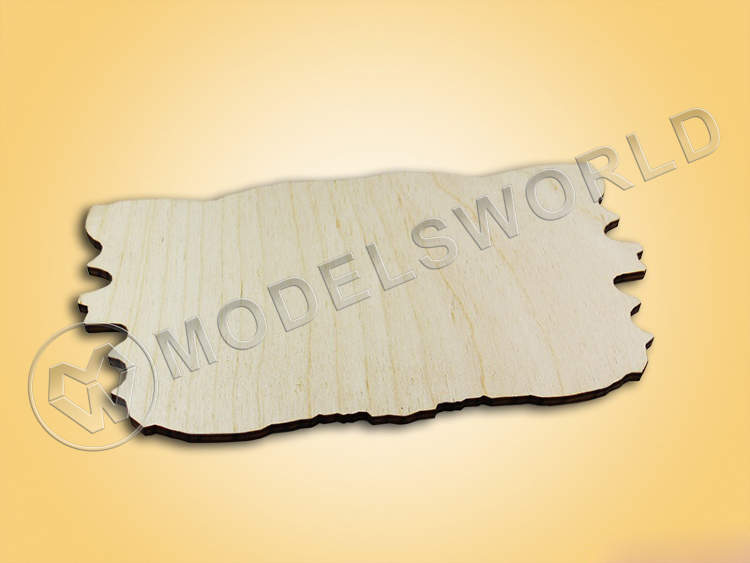 Доска для выжигания фигурная, фанера 4 мм Доска для выжигания фигурная, фанера 4 мм - фото 1