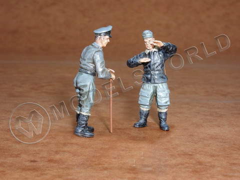 Набор фигур German pilots for Me 262 (2 фигурки) Масштаб 1:48 - фото 1