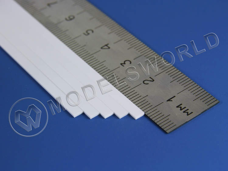 Полоска пластиковая 0.75х3.2 мм, 10 шт - фото 1