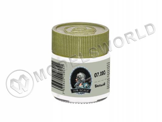 Спиртовая краска Jim Scale Белый White, 10 мл