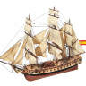 Набор для постройки модели корабля DIANA. Масштаб 1:85