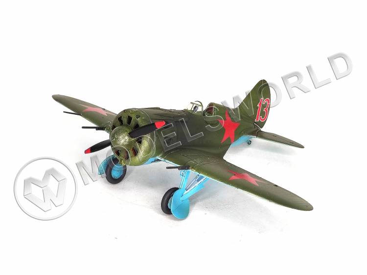 Готовая модель Советского истребителя И-16 тип 18 в масштабе 1:48 Готовая модель Советского истребителя И-16 тип 18 в масштабе 1:48 - фото 1