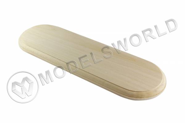 Основание овальное 300х100 мм, липа