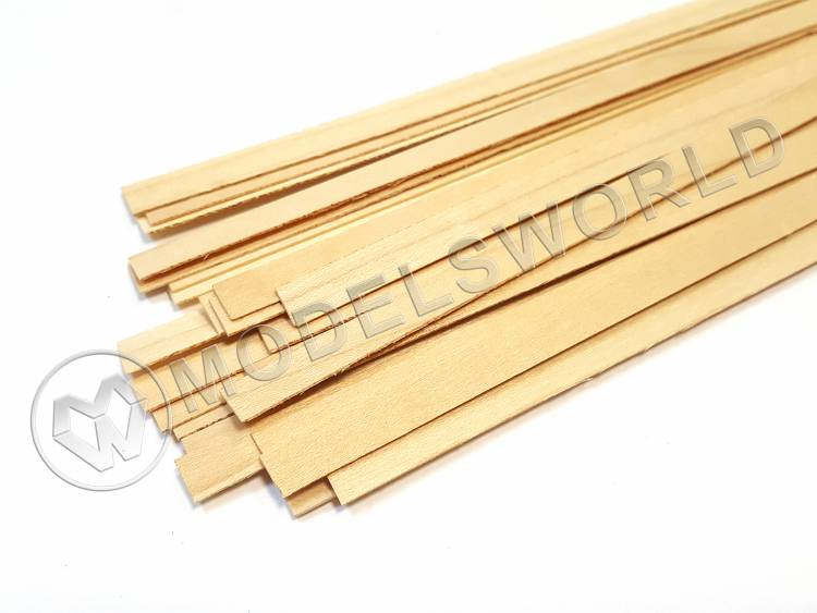 Рейка 0.5х4.0x500 мм, белый клен, 1 шт. - фото 1