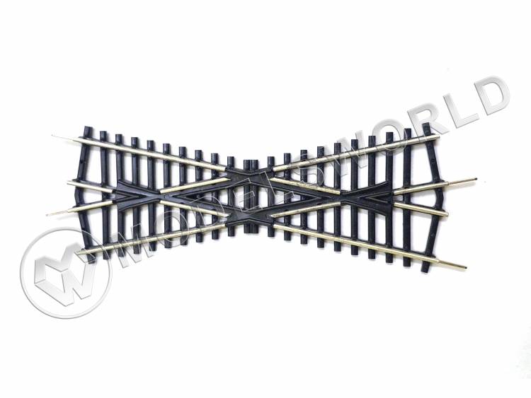 Рельсовый перекресток. Масштаб TT - фото 1