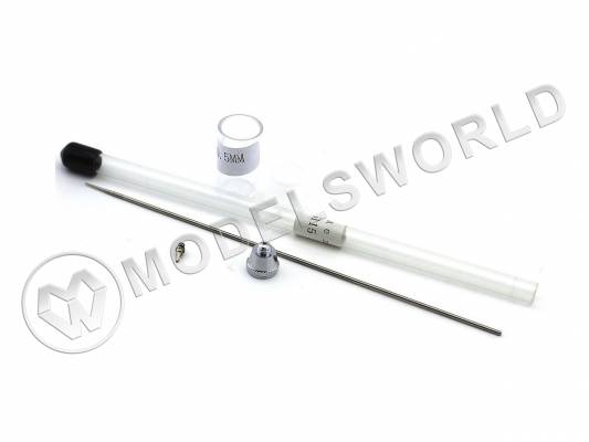 Набор для резьбовых аэрографов JAS, 0.5 мм (игла, сопло, диффузор)