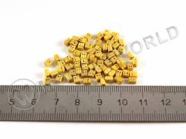 Блок двушкивный, самшит, 3 мм, 10 шт