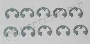 Шайба стопорная пружинная E-Clip 7 mm (10шт) - фото 1