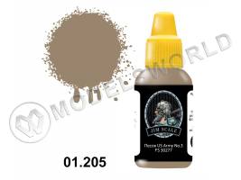 Акриловая краска Jim Scale Песок US Army No.3 (FS 30277), 18 мл