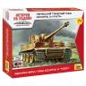 Склеиваемая пластиковая модель Немецкий тяжёлый танк "Тигр". Масштаб 1:100