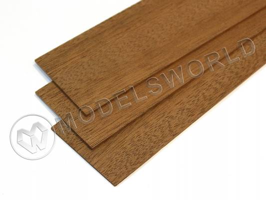 Плашка 4x50x500, красное дерево