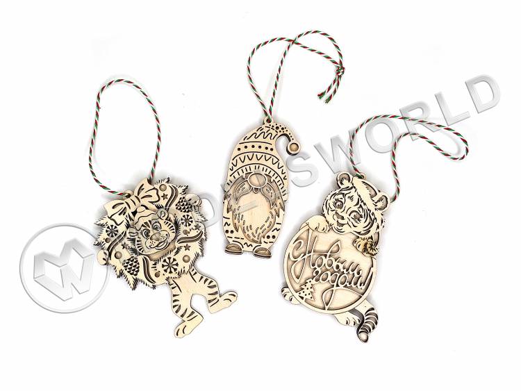 Новогодняя игрушка двойная - фото 1