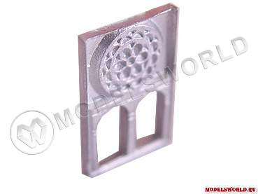 Окно квадратное с узором 10х17 мм, 3 шт. - фото 1