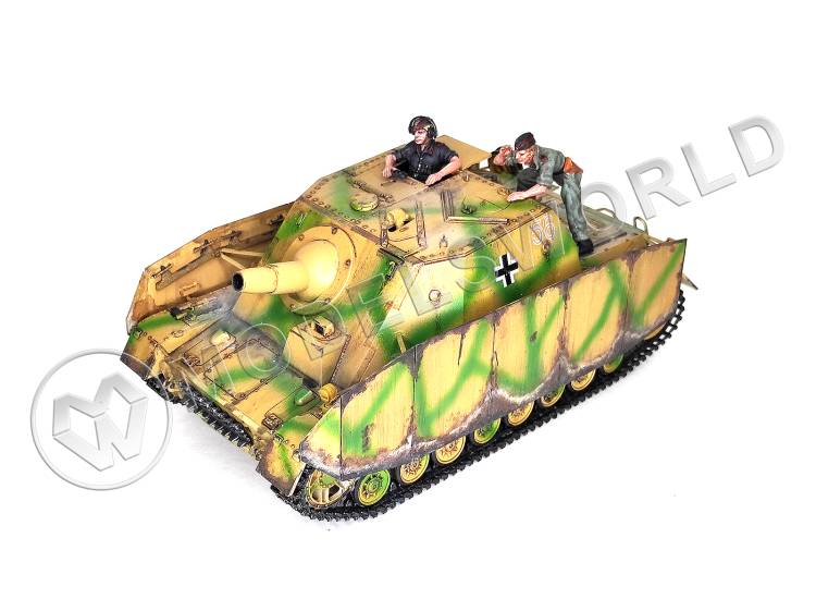 Готовая модель Немецкая САУ Бруммбар с экипажем в масштабе 1:35 Готовая модель Немецкая САУ Бруммбар с экипажем в масштабе 1:35 - фото 1