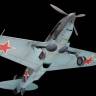 Склеиваемая пластиковая модель Советский истребитель ЛаГГ-3 (66 серии). Масштаб 1:48