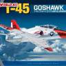 Склеиваемая пластиковая модель самолета T-45 A/C Goshawk. Масштаб 1:48