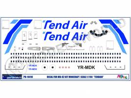 Декаль MD-82 TendAir. Масштаб 1:144