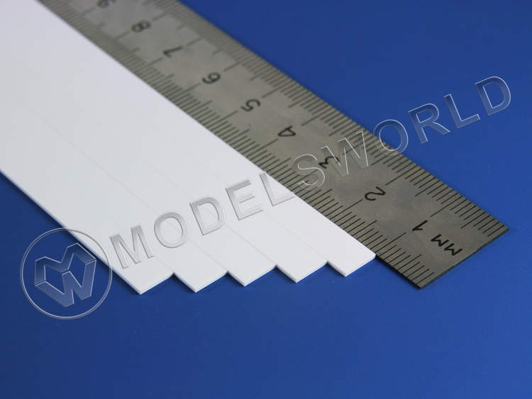 Полоска пластиковая 0.75х6.3 мм, 10 шт - фото 1