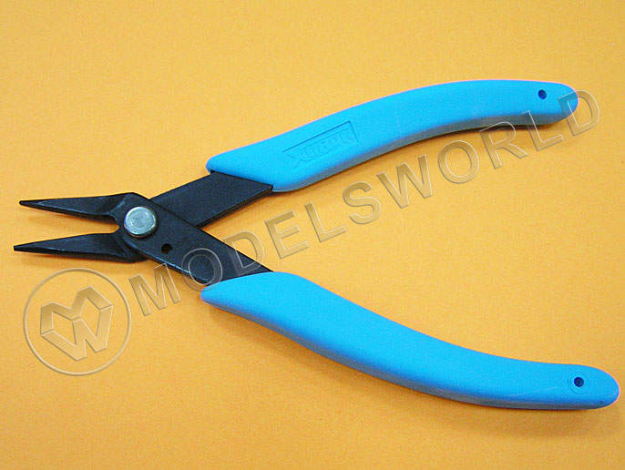 Плоскогубцы длинноносые с рифлеными губками - фото 1