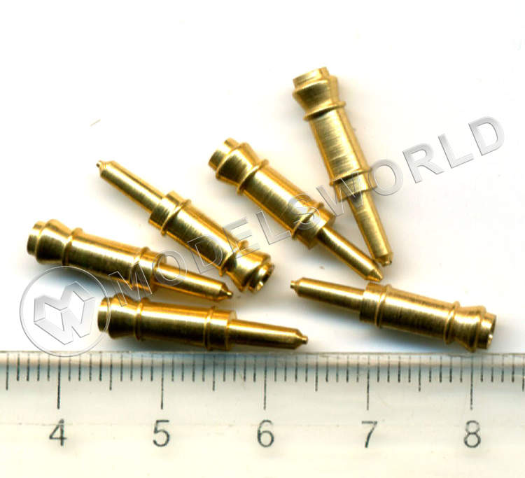 Ствол пушки усеченный, латунь, 20 мм, 2 шт - фото 1