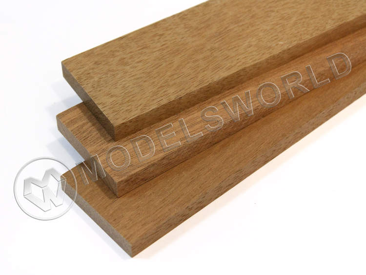 Плашка 7x50x500, красное дерево - фото 1