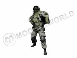 Фигура военного Спецназа России, поза 2. Масштаб 1:35