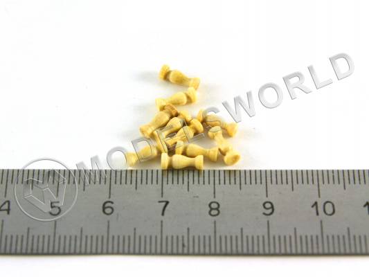 Пиллерсы, самшит, 8 мм, 10 шт