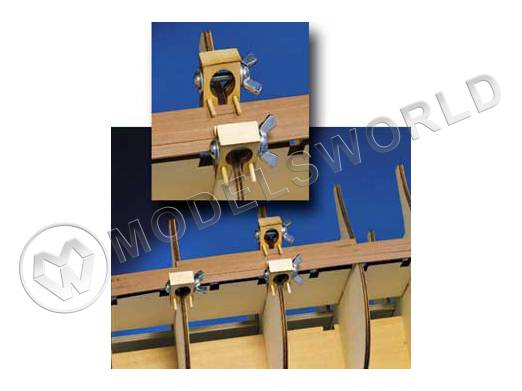 С-зажимы СВ Модель на шпангоуты толще 5 мм, 6 шт - фото 1