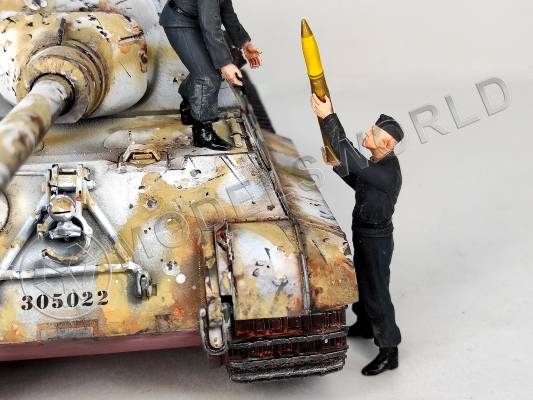 Фигура танкиста, Германия, лето 1943 г., поза 1. Масштаб 1:35